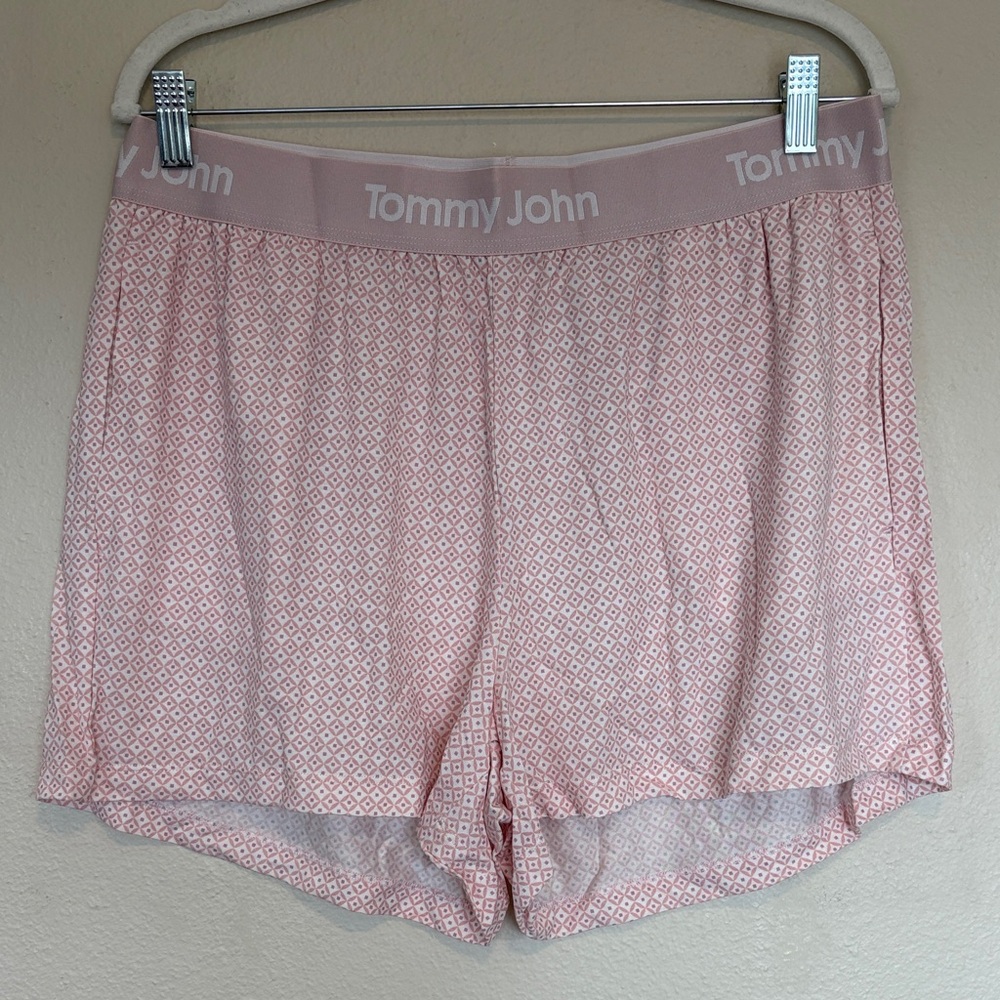 NEW NWT Tommy John Second Skin Sleep Shorts Coconut Milk Gents extra small